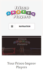 Mobile Screenshot of friscoimprovplayers.com